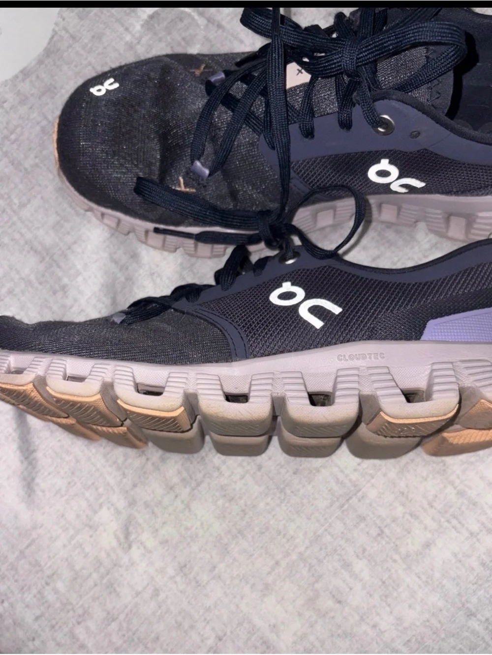On Running Women's Cloud Running Shoes in Indigo Blue